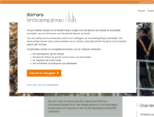 Tablet Screenshot of dolmanslandscaping.com